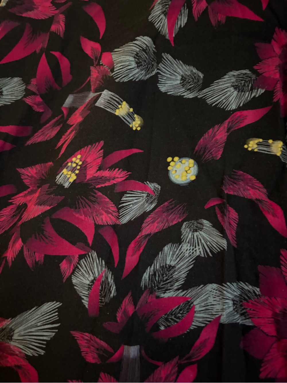 & Other Stories Pattern Button Up Mini - Picture 3 of 3